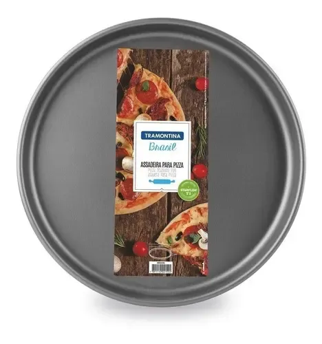 PIZZERA TRAMONTINA LINEA BRASIL MOLDE PARA PIZZA ANTIADHERENTE DE 30 CM