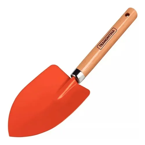 [77907/001] PALITA ANCHA ACERO MANGO MADERA JARDIN TRAMONTINA 77907001