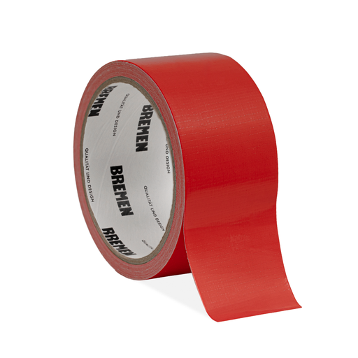 CINTA ADHESIVA MULTIPROPÓSITO  48MMX9,14M BREMEN®[ROJO] X 6 UNIDADES (8835)