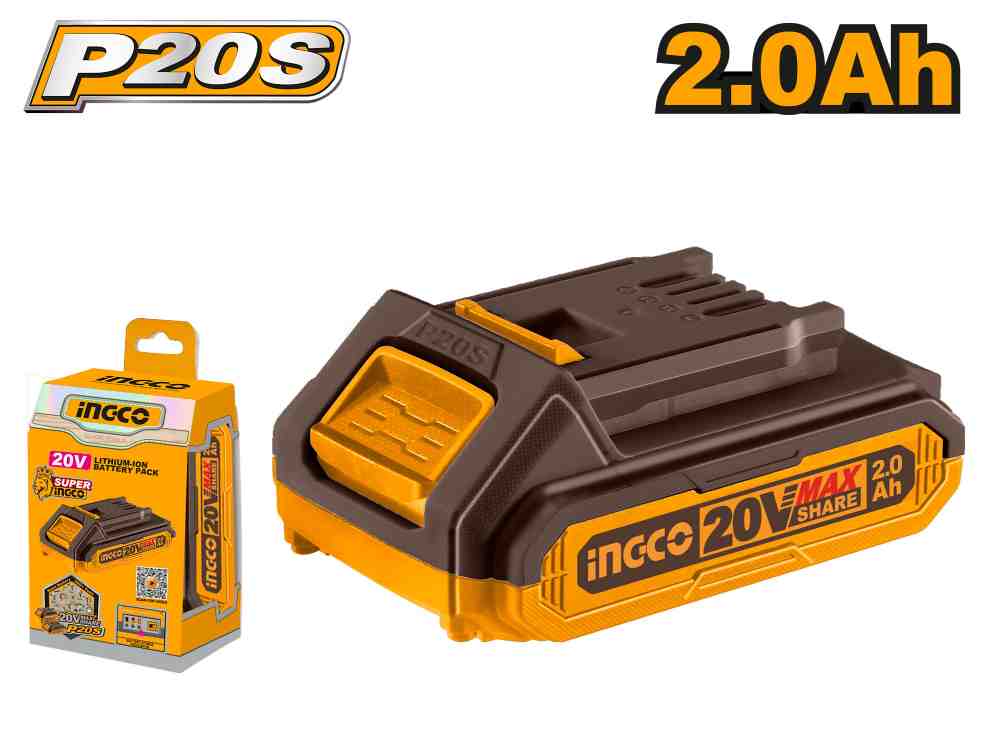 BATERIA 2.0 AH DE LITHIUM-ION INGCO (FBLI20011)