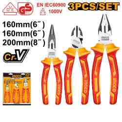 SET ALICATES DIELECTRICO INGCO (HIKPS28318)
