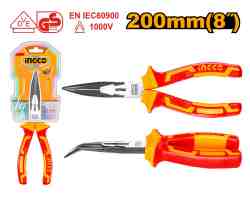 [HIBNP28208] ALICATES DE PUNTA CURVA AISLADOS INGCO (HIBNP28208)