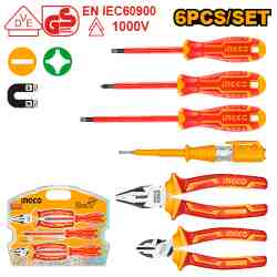 [HKIST3061] SET HERRAMIENTAS AISLADAS INGCO (HKIST3061)