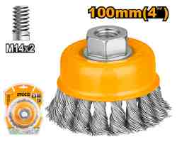 CEPILLO COPA ALAMBRE TRENZADO INGCO (WB21001)