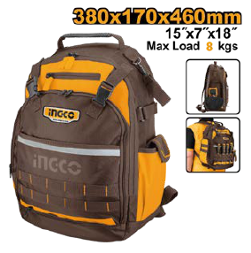MOCHILA PORTA HERRAMIENTAS INGCO (HBP01028)
