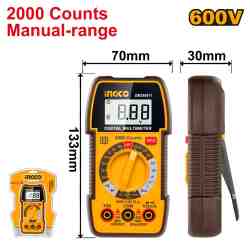 MULTIMETRO DIGITAL INGCO (DM360011)