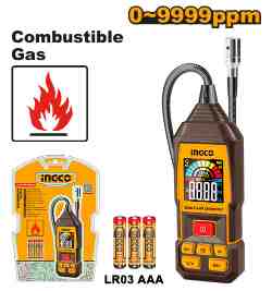 DETECTOR DIGITAL DE FUGAS DE GAS INGCO (HETGA031)