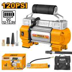 COMPRESOR DE AUTO 12V 120PSI INGCO (AAC2508)