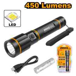 LINTERNA RECARGABLE INGCO (HCFL1865051)