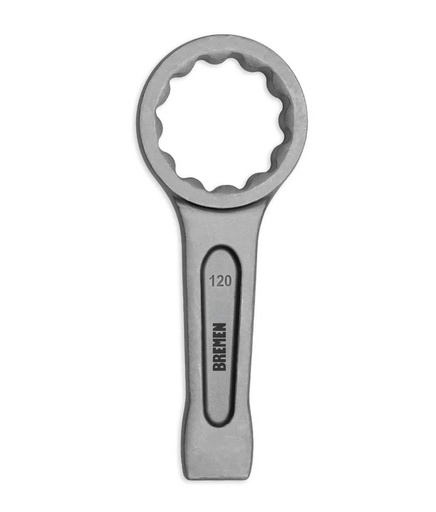 [8546] LLAVE  DE GOLPE ESTRIADA RECTA 120MM BREMEN® (8546)
