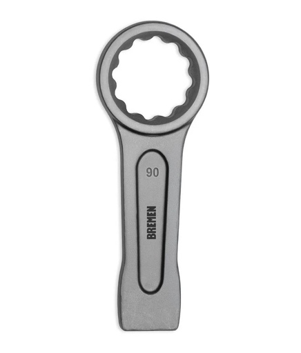 LLAVE  DE GOLPE ESTRIADA RECTA  90MM BREMEN® (8540)