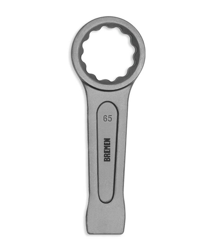 LLAVE  DE GOLPE ESTRIADA RECTA  65MM BREMEN® (8535)