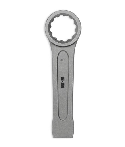 LLAVE  DE GOLPE ESTRIADA RECTA  40MM BREMEN® (8528)