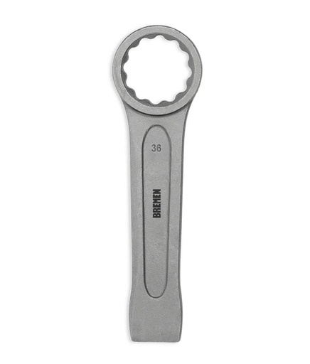 [8526] LLAVE  DE GOLPE ESTRIADA RECTA  36MM BREMEN® (8526)