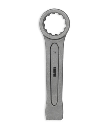 LLAVE  DE GOLPE ESTRIADA RECTA  32MM BREMEN® (8524)