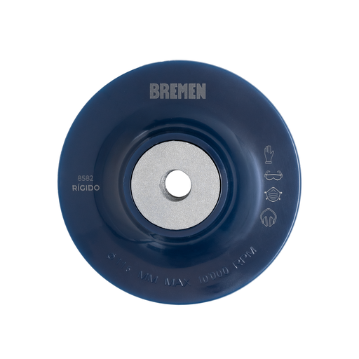 DISCO DE FIBRA BREMEN 4-1/2" SOPORTE  RIGIDO (8582)