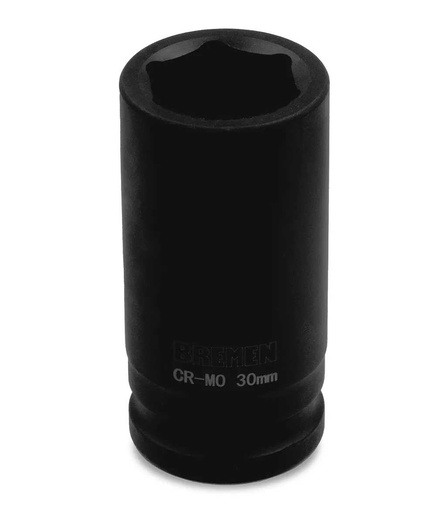 BOCALLAVE P/IMPACTO ENC. 3/4" LARGA    30MM (CRMO) BREMEN® (8277)