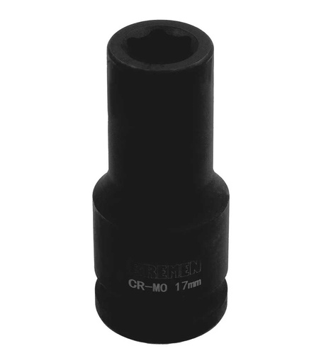 BOCALLAVE P/IMPACTO ENC. 3/4" LARGA    17MM (CRMO) BREMEN® (8271)