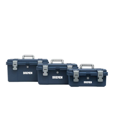 [BRECH3J] CAJA DE HERRAMIENTAS PLAST. [3 UND.] (16",18",20") BREMEN® (8333)