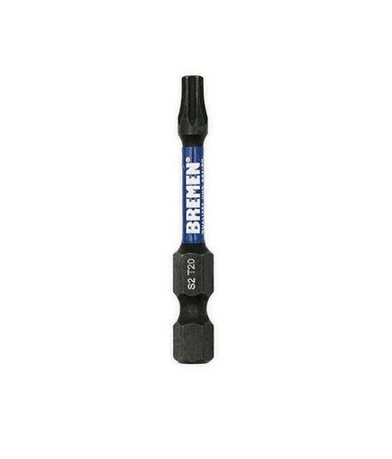 TORX:PUNTAS IMPACTO T-25 (L50MM) [MAGNÉTICA] [5 UNID] BREMEN® (7869)