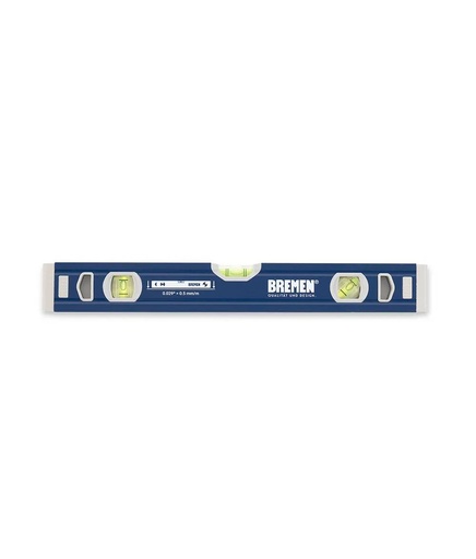 NIVEL ALUMINIO PROFESIONAL 3 GOTAS IMANTADO 400MM BREMEN® (7998)