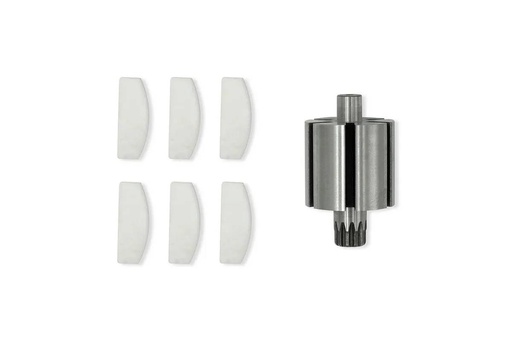 NEUM. LLAVE DE IMPACTO COMPACTA 1/2" 678 NM- COMPOSITE=KIT DE REPUESTO ROTOR (ROTOR+ALETAS) BREMEN® (7816)